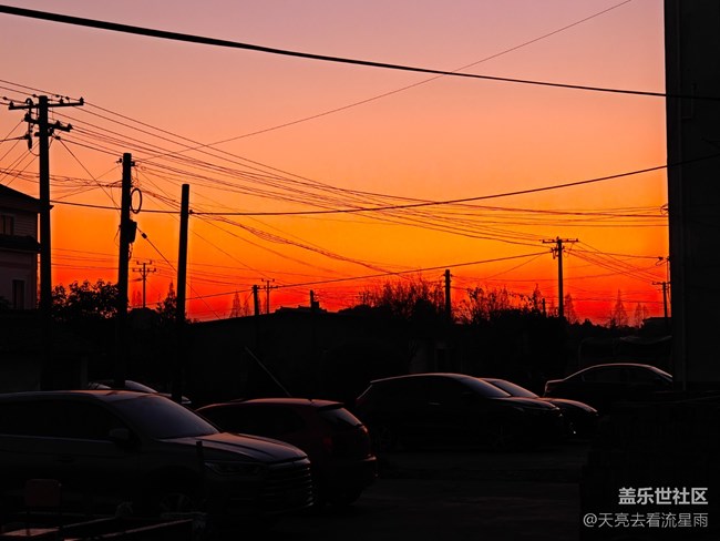 【定格日落光辉】乡村落日