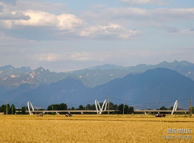 【旅途中的精彩时刻】田野与时代的交响