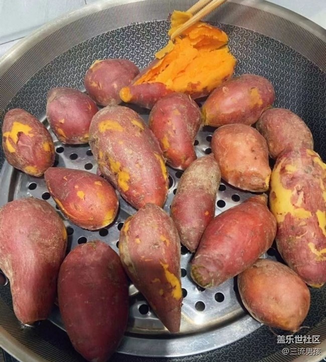 【桂月知味】蒸红薯