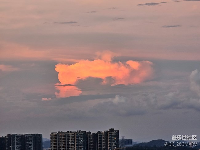 【定格日落光辉】日落火烧云