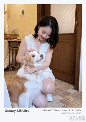用三星Galaxy S25 Ultra拍摄室内人像