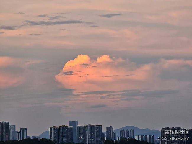 【定格日落光辉】日落火烧云