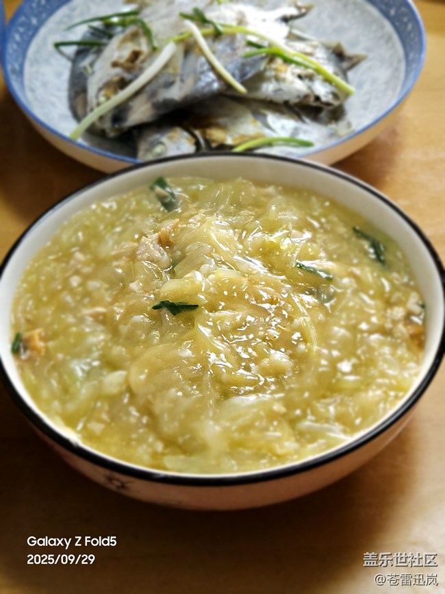 【家乡美食代表】蟹黄夜开花羹