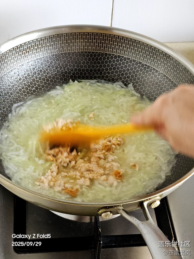 【家乡美食代表】蟹黄夜开花羹