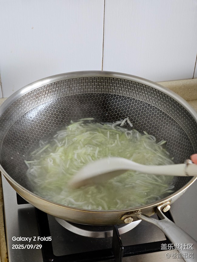 【家乡美食代表】蟹黄夜开花羹