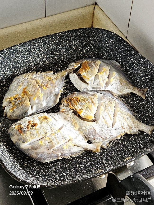 【家乡美食代表】香煎鲳鱼