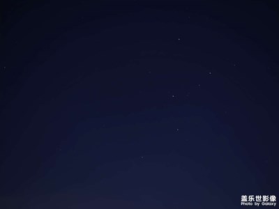 夜空的星星