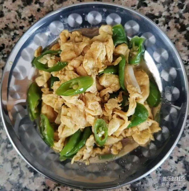 【赏味清秋】辣椒炒鸡蛋