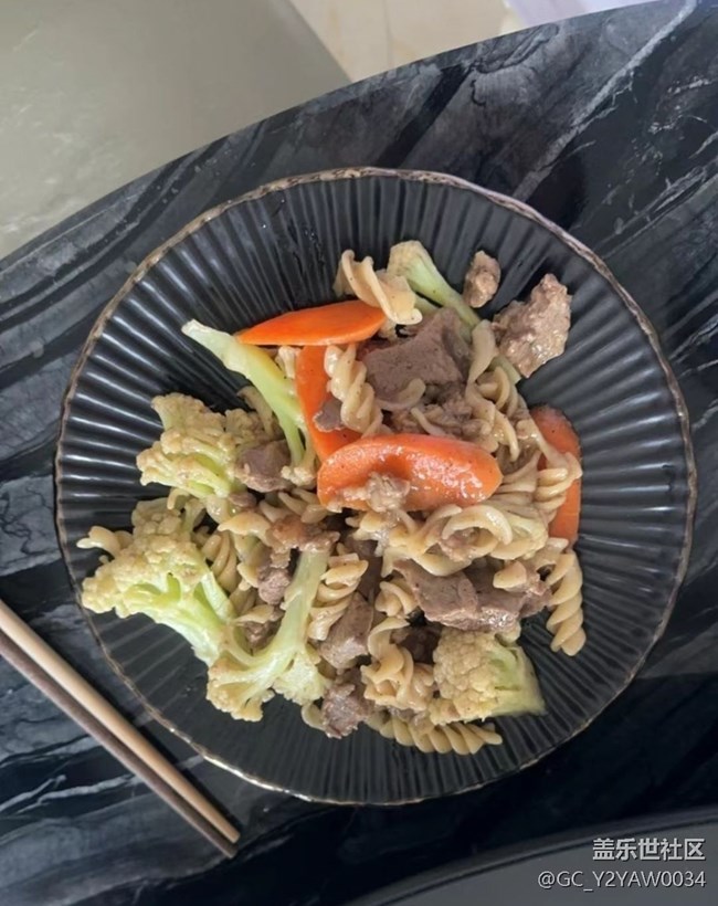 【赏味清秋】牛排意面
