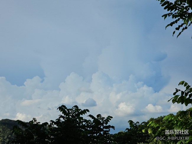 【我与盖乐世社区】入秋天空
