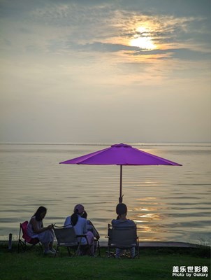 太湖边的惬意生活