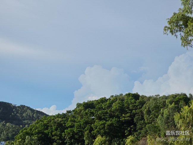 【我与盖乐世社区】入秋天空