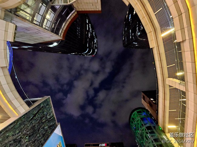 【秋夜星空】城市上空