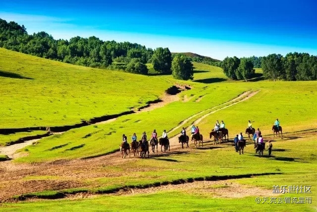 洒满诗意的草原天堂