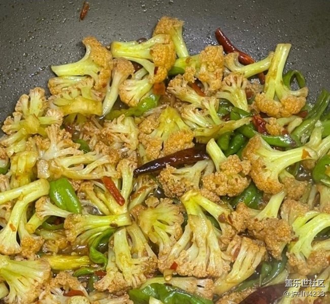 【霜华食记】干锅花菜