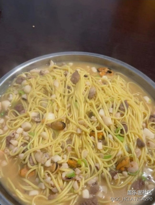 【霜华食记】海鲜面