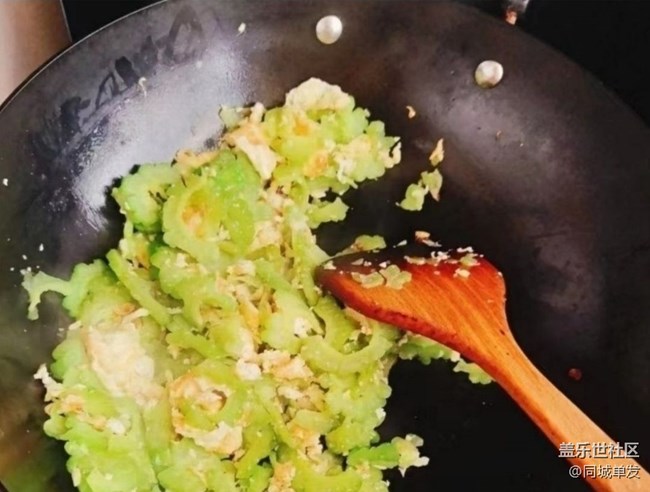 【霜华食记】苦瓜炒蛋