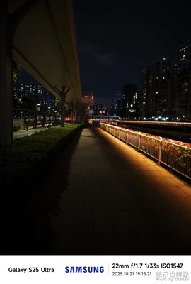 碧道，夜景
