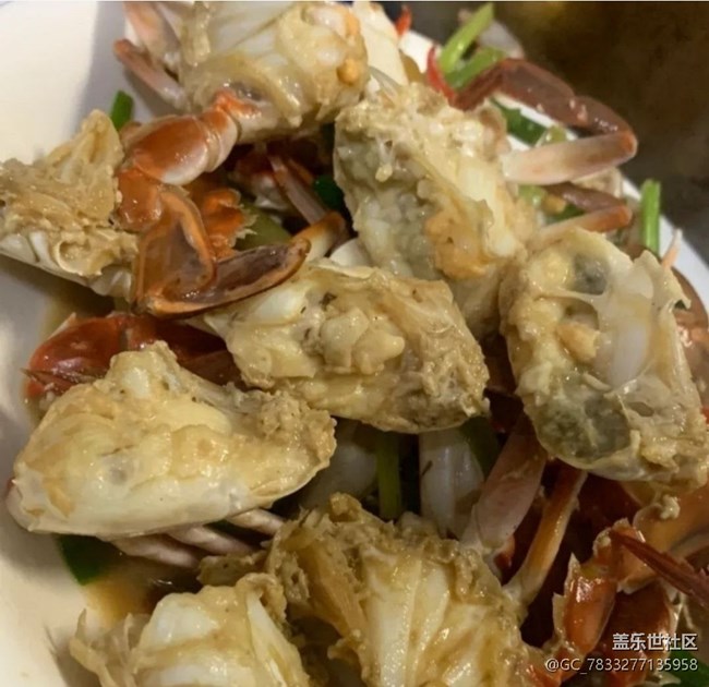 【霜华食记】家烧螃蟹