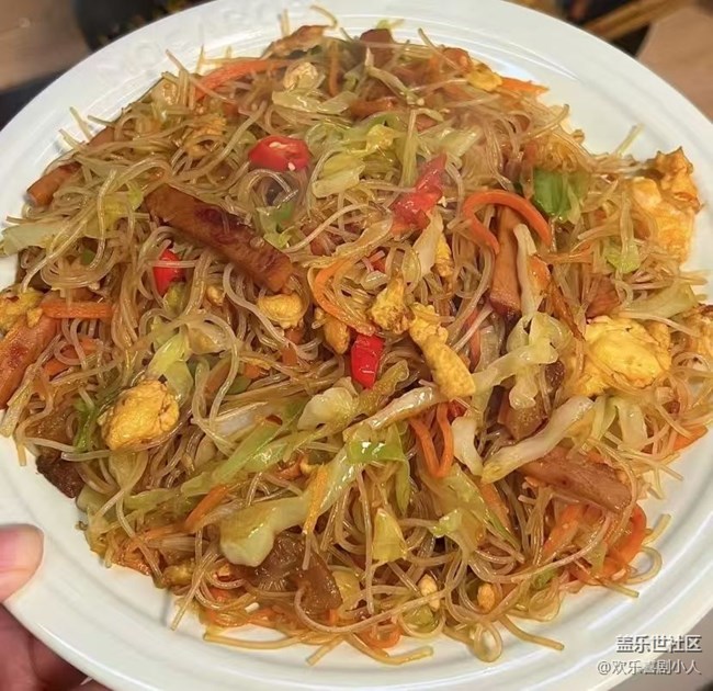 【霜华食记】炒粉