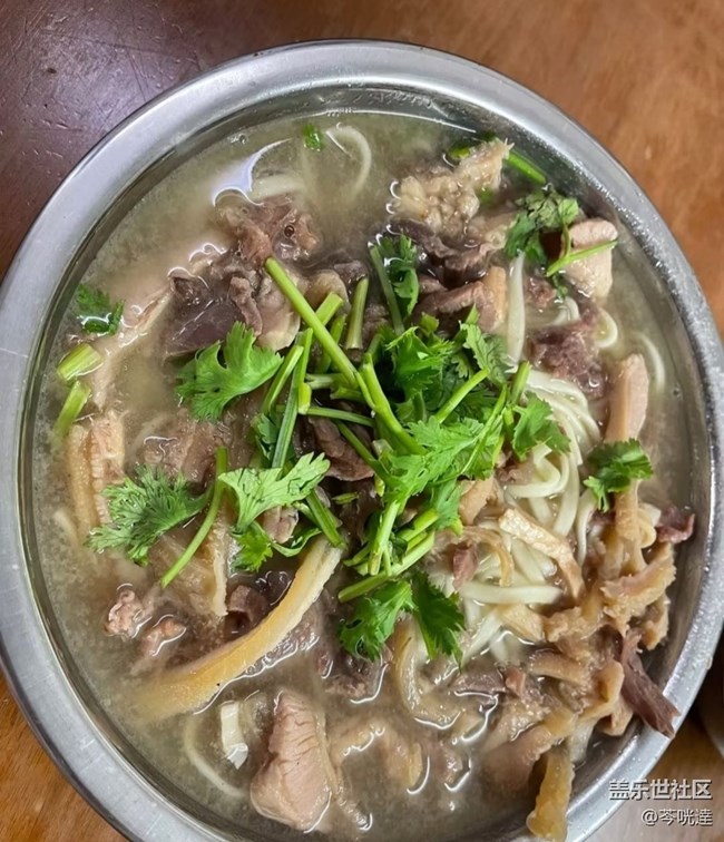 【霜华食记】牛杂面