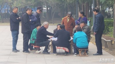 【奇妙的视角】+公园一角