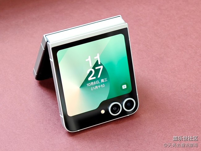 三星Galaxy Z Flip6体验：有颜值有实力的AI小折叠手机