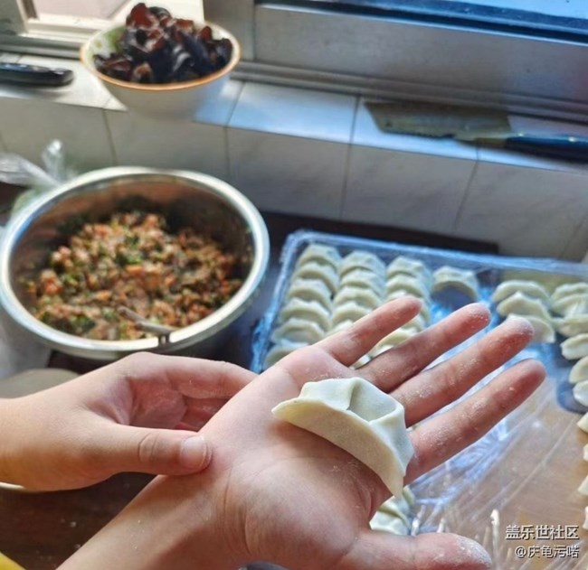 【暖锅之约】做饺子吃