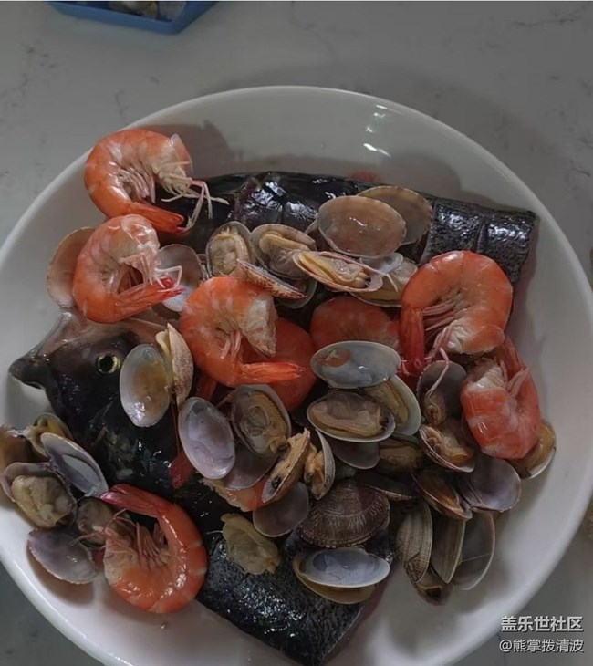 【暖锅之约】粉丝蒸海鲜