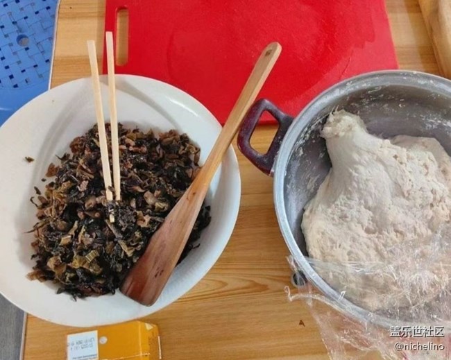 【暖锅之约】菜干饼