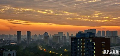 【城市生命力】+朝霞