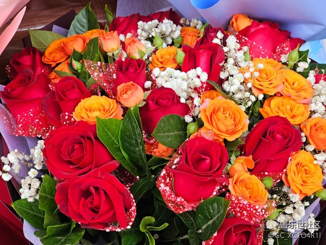 【东北的那一抹红】花店红花