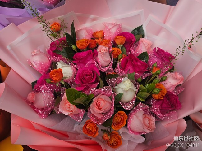 【东北的那一抹红】花店红花