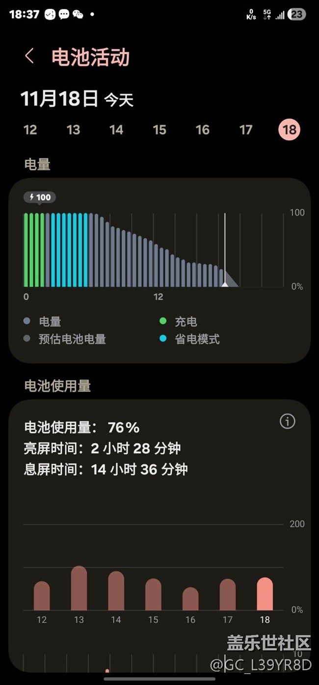 服了，这续航，8.0很耗电啊
