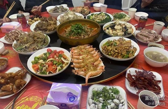 【小雪驱寒食谱】一桌子菜