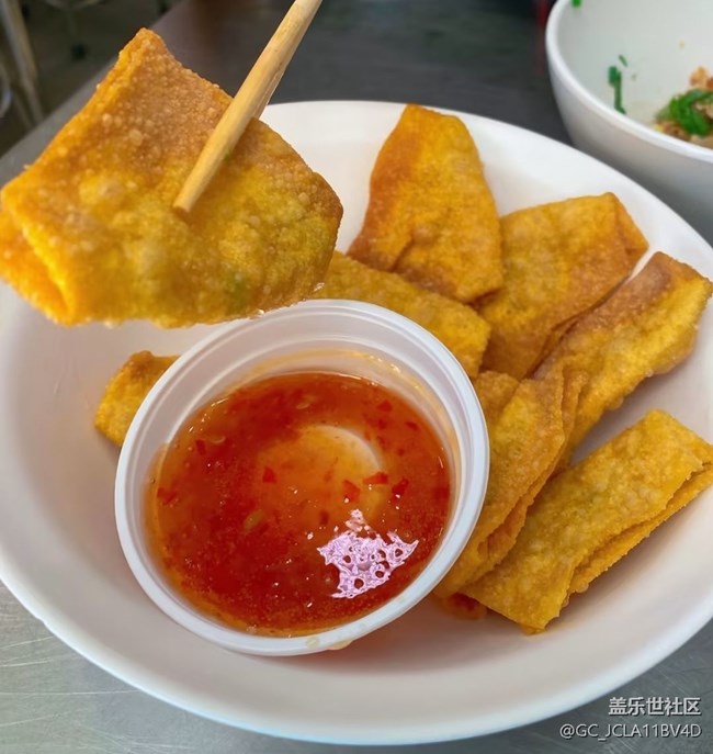 【小雪驱寒食谱】油炸馄饨皮