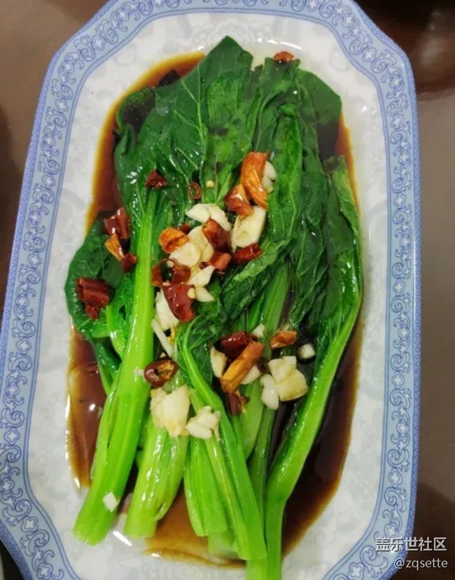 【小雪驱寒食谱】白灼青菜