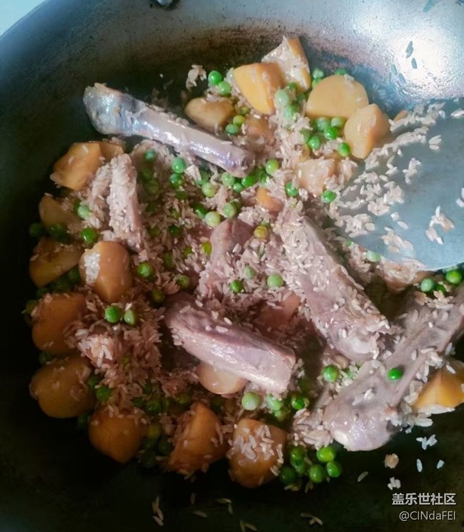 【小雪驱寒食谱】土豆焖饭