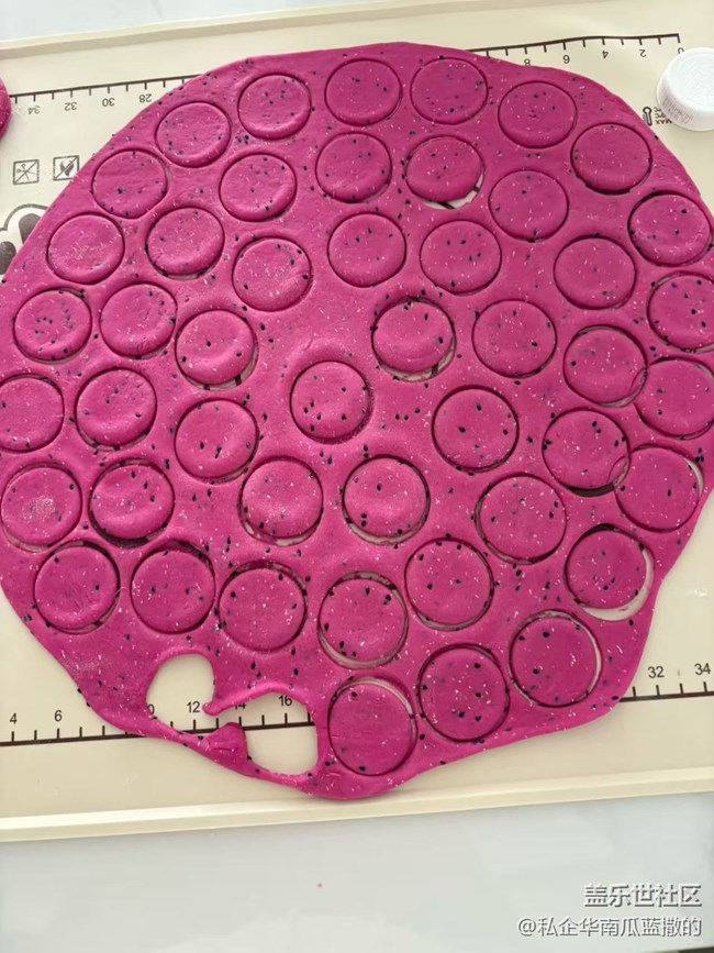 【小雪驱寒食谱】火龙果馒头