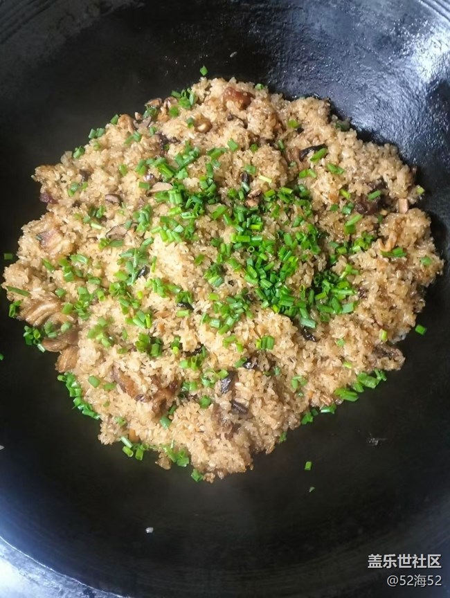 【小雪驱寒食谱】炒糯米饭