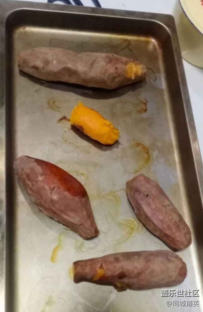 【小雪驱寒食谱】烤蜜薯