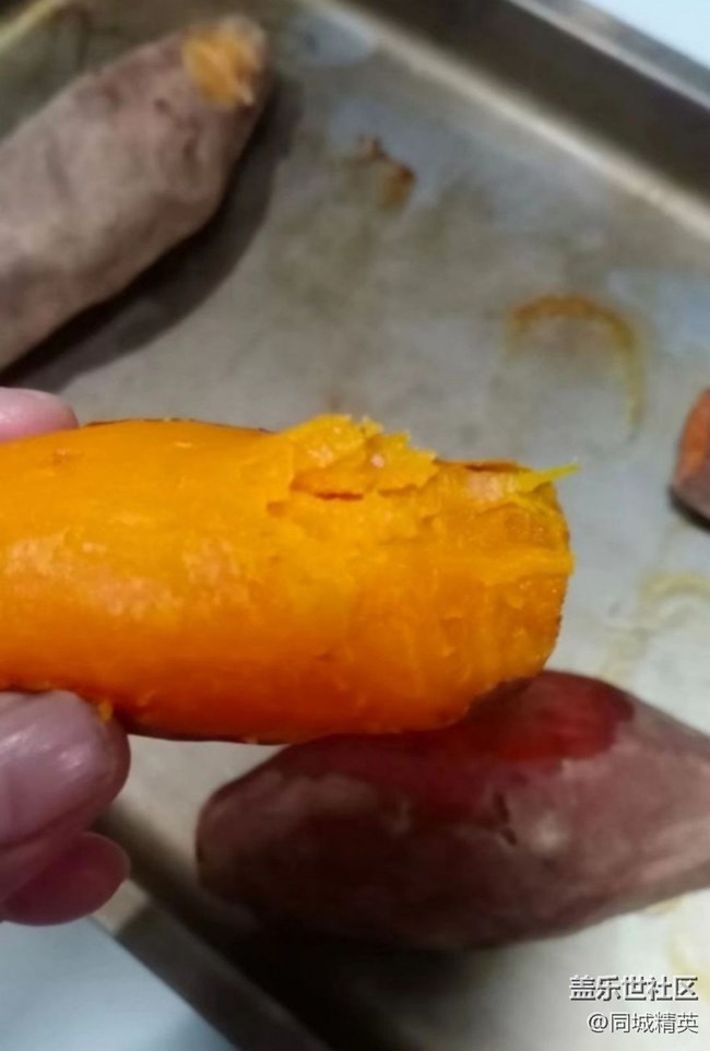 【小雪驱寒食谱】烤蜜薯