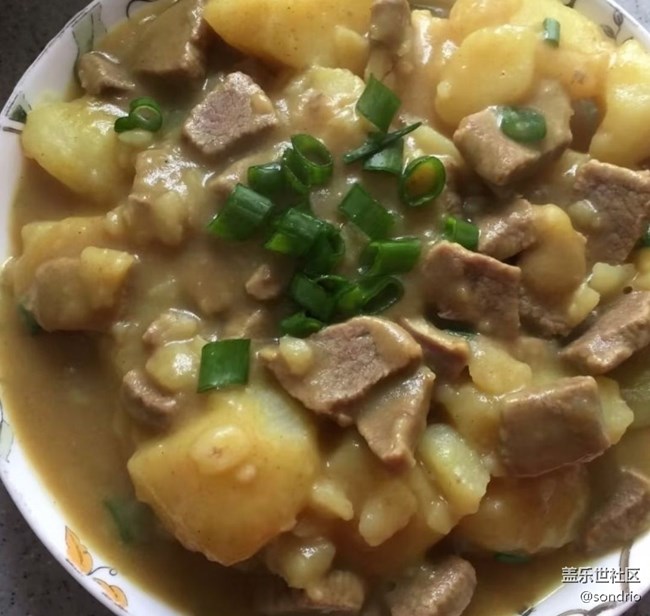 【小雪驱寒食谱】土豆牛肉
