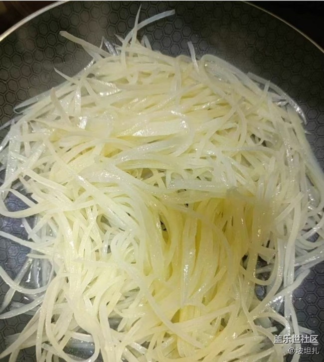 【小雪驱寒食谱】土豆丝