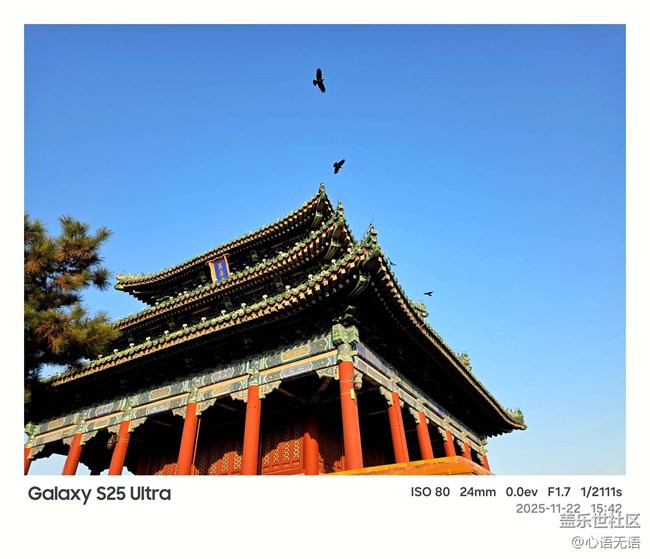 【景山公园】Galaxy S25 Ultra镜头里的景山,历史与自然的交响