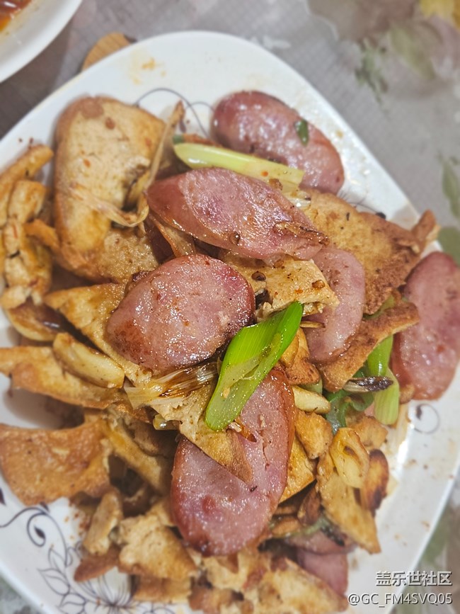 【寒日臻味】香肠豆腐煎