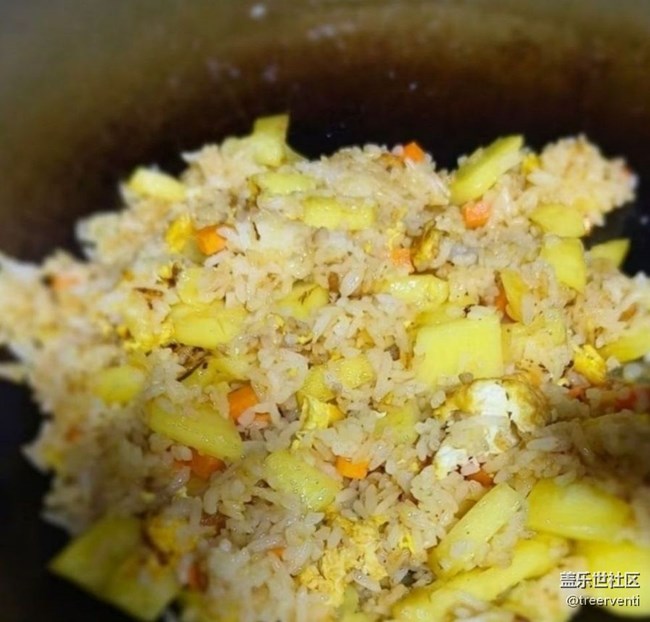 【冬食暖宴】菠萝炒饭