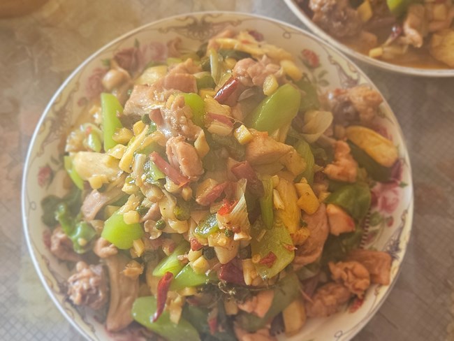 【冬食暖宴】炒兔子