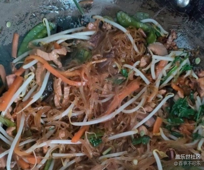 【冬食暖宴】炒粉丝