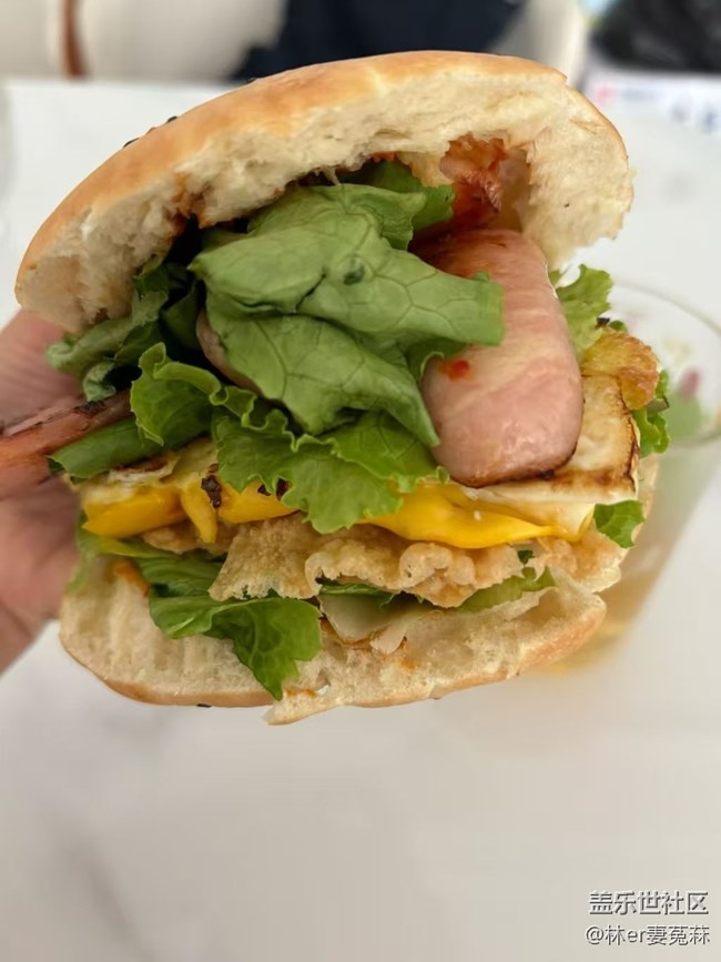 【冬食暖宴】汉堡